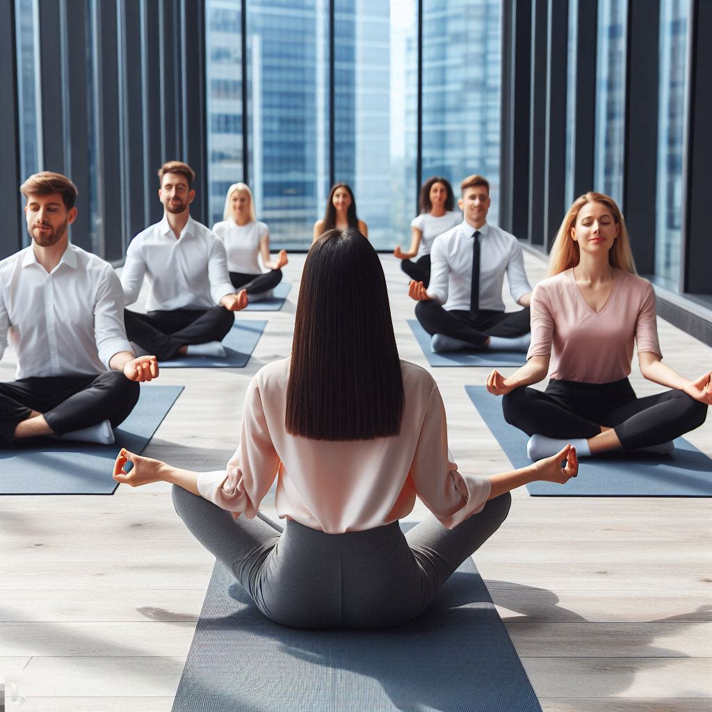 Yoga in the Workplace: How to Sneak in a Stretch at Your Desk